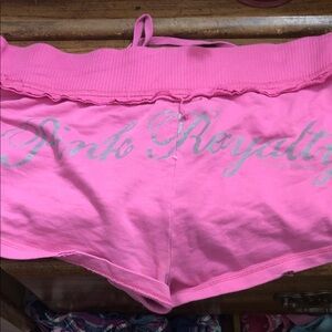 Royalty For Me Women's Pink Sleep Shorts